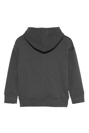 grey cotton hoodie PAOLO PECORA KIDS | PP4126ASFA